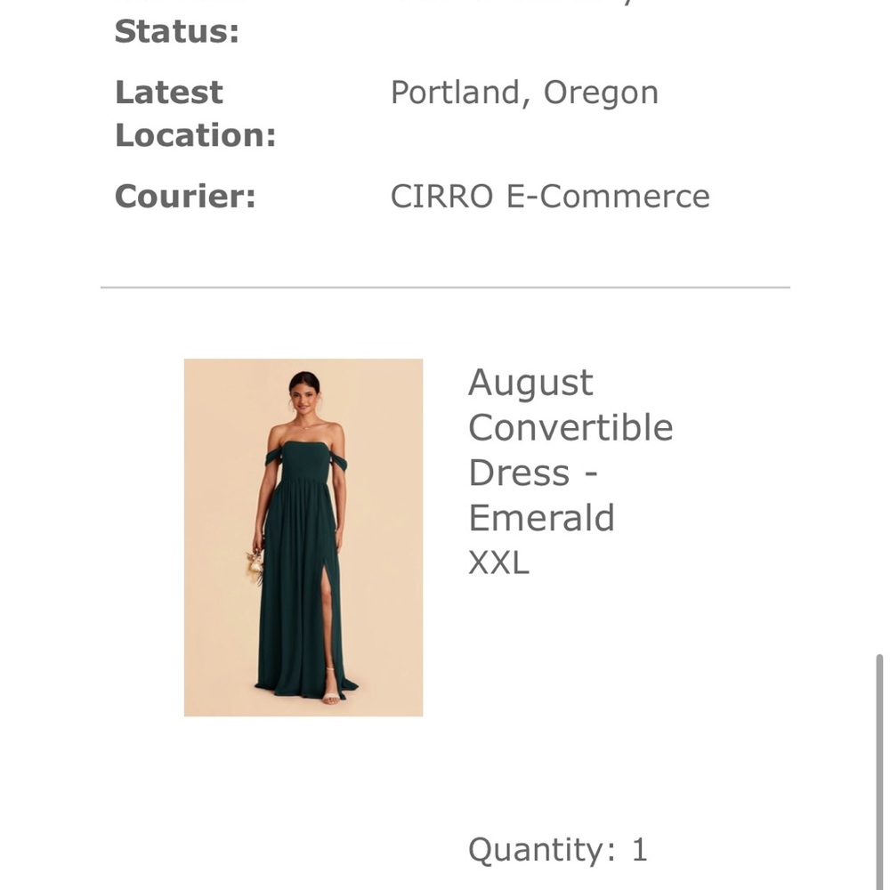Emerald August Convertible Dress